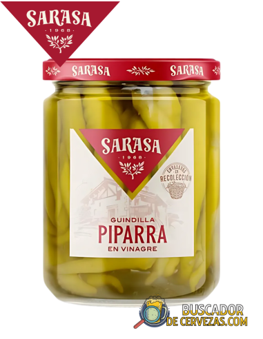 SARASA - PIPARRA GUIDILLA EM VINAGRE - 390g