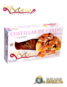 LA ARTESA - COSTILLAS DE CERDO IBERÍCO - 300gr