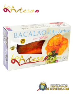 LA ARTESA - BACALAO AL AJO ARRIERO - 300gr