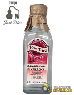 ORUJO Y LICORES JOSÉ DÍEZ - AGUARDIENTE DE ORUJO - 50cl