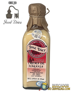 ORUJO Y LICORES JOSÉ DÍEZ - CREMA DE NARANJA - 50cl