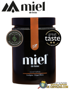 MIEL DE LEÓN - CASTAÑO - Ecológico 450g