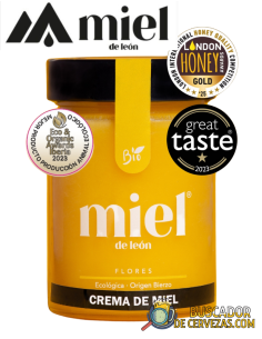 LION HONEY - HONEY-FLOWER CREAM - Organic 450g