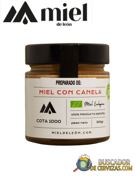 LION'S HONEY - CREME DE MEL COM CINAMÃO - Biológico 300g