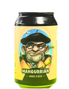 VAMOS A BEER - MANGURRIÁN - Hazy Mango IPA Lata 33cl
