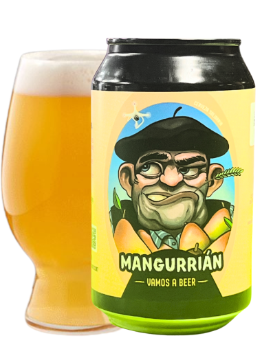 VAMOS A BEER - MANGURRIÁN - Hazy Mango IPA 33cl Can