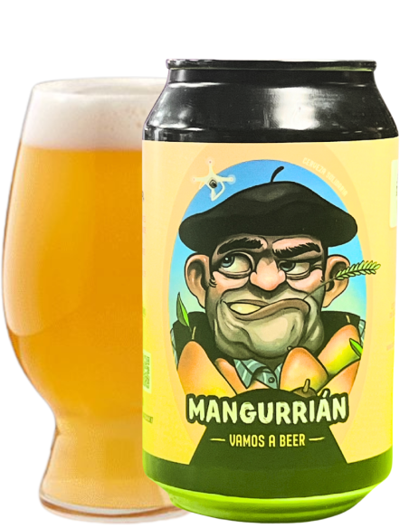 VAMOS A BEER - MANGURRIÁN - Hazy Mango IPA Lata 33cl