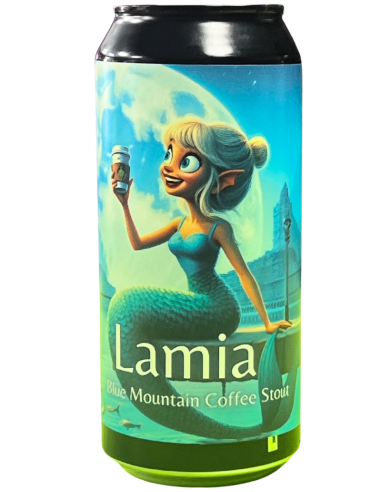 VAMOS A BEER - LAMIA - Blue mountain Coffee Stout 44cl. can