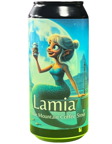 VAMOS A BEER - LAMIA - Blue mountain Coffee Stout Lata 44cl