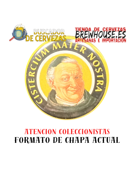 distintivo de cerveja com desenho da marca
