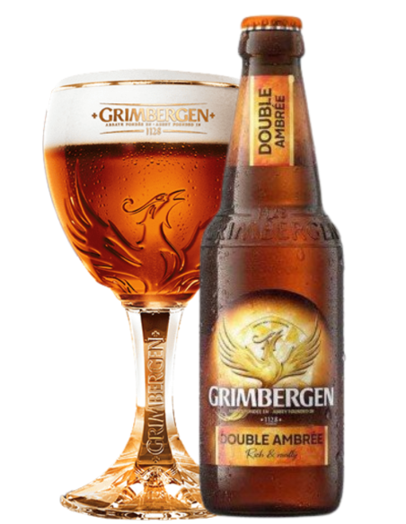 GRIMBERGEN - DOUBLE AMBRÉE - Cerveja Amber 33cl