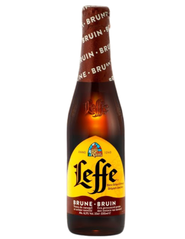 LEFFE - BRUNE - Cerveja escura belga 33cl