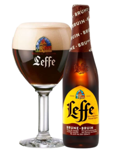 LEFFE - BRUNE - Cerveja escura belga 33cl 2