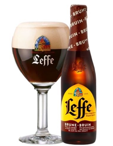 LEFFE - BRUNE - Cerveja escura belga 33cl