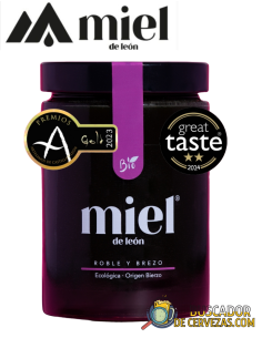 MIEL DE LEÓN - ROBLE-BREZO - Ecológico 800g