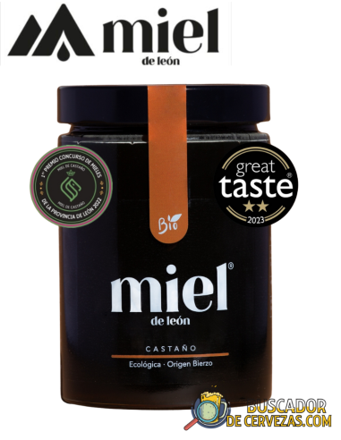 Organic LEON'S HONEY - CHESTNUT - Organic 800g