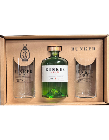 BUNKER - XAROPE DE ORIGEM CAIXA + 2 GARRAFAS - 70cl
