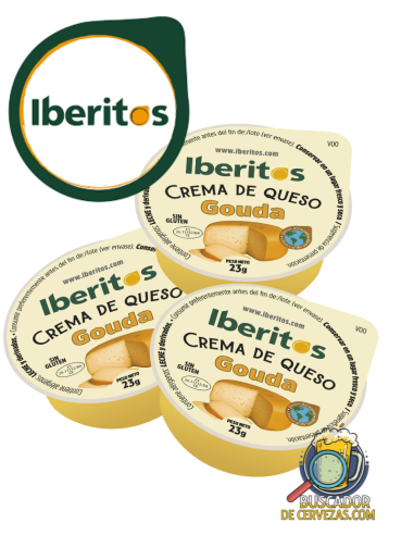 IBERITOS - CREME DE QUEIJO GOUDA - 3x23g