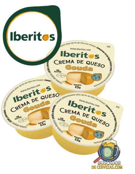 IBERITOS - CREME DE QUEIJO GOUDA - 3x23g