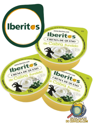 IBERITOS - CREME DE QUEIJO DE CABRA - 3x23g