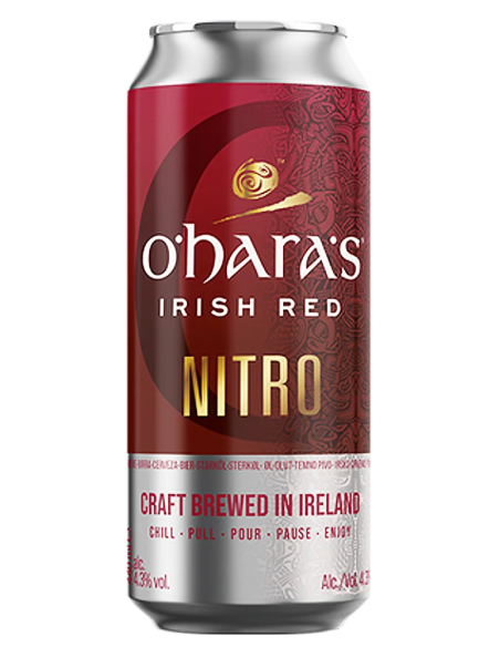 OHARA'S - IRISH RED - Cerveja vermelha em lata 44cl
