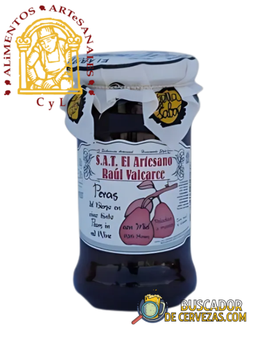 EL ARTESANO - PÉROLAS EM VINHO TINTO - 950g