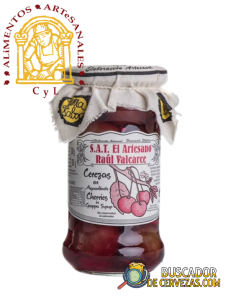 EL ARTESANO - CEREZAS EN AGUARDIENTE - 310g