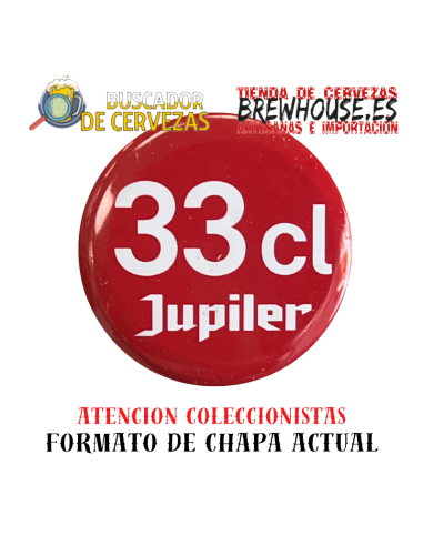 chapa con dibujo de la marca