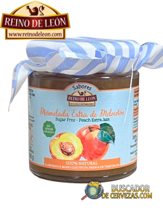 REINO DE LEÓN - MARMELADA DE MELOCOTON - Sin Azucar 280g