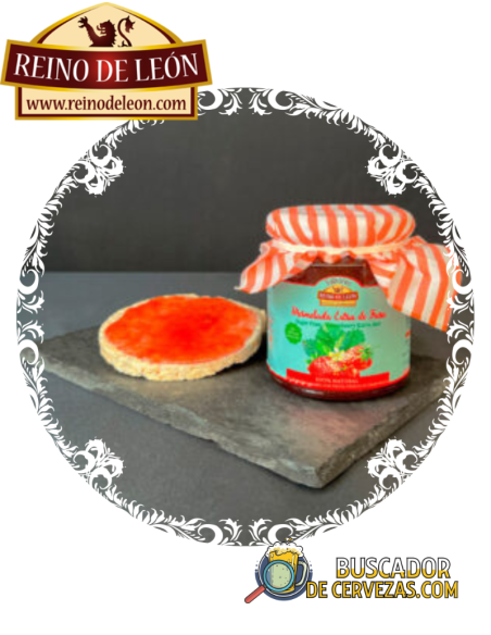 REINO DE LEÓN - MARMELLA DE MORANGO - Sem Açúcar 280g