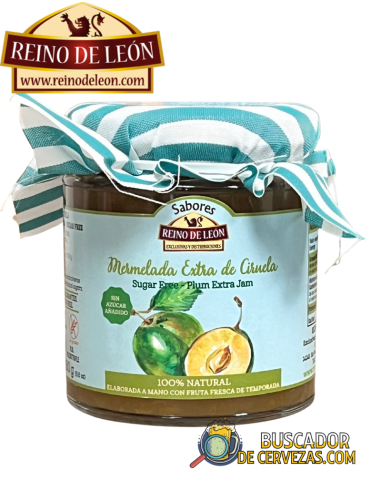 REINO DE LEÓN - MARMELADA CIRUELA - Sugar Free 280g