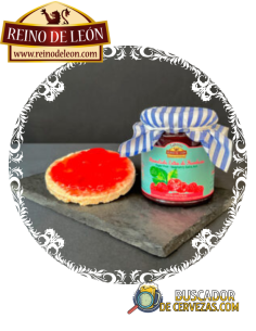 REINO DE LEÓN - MARMELADA DE FRAMBUESA - Sem açúcar 280g 2