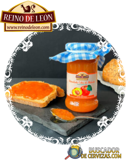 REINO DE LEÓN - MARMELADA DE MELOCOTON - 400g