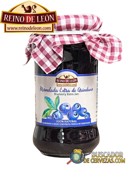 REINO DE LEÓN - MARMELADA DE ARÁNDANOS - 400g