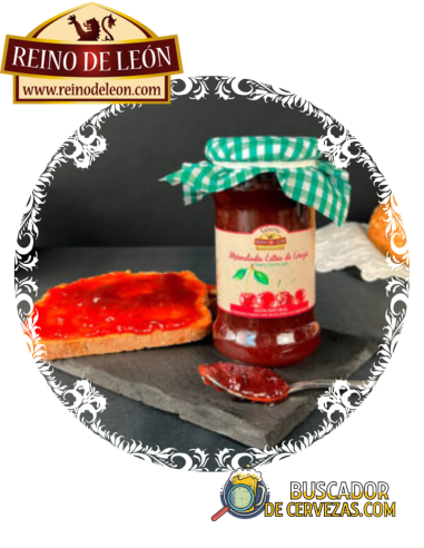 REINO DE LEÓN - MARMELADA DE CEREZAS - 400g