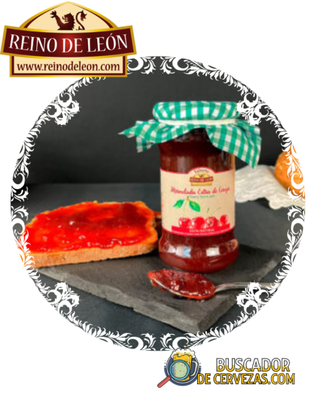 REINO DE LEÓN - MARMELADA DE CEREZAS - 400g