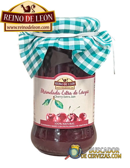 REINO DE LEÓN - MARMELADA DE CEREZAS - 400g