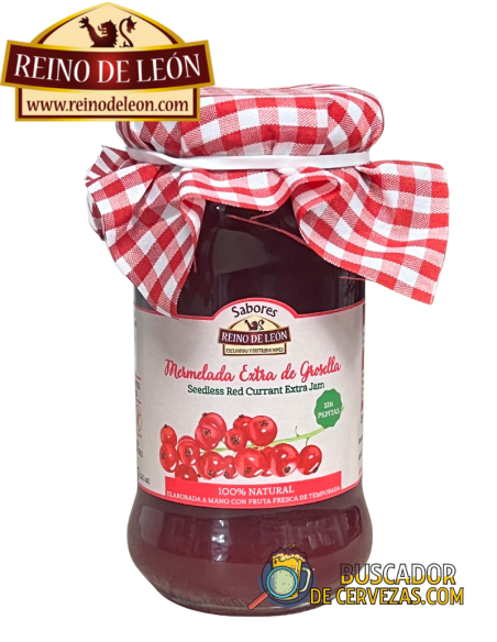REINO DE LEÓN - GROSELLA MARMELLA - 400g