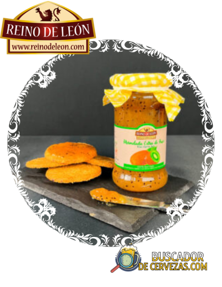 REINO DE LEÓN - MARMELADA DE KIWI - 400g