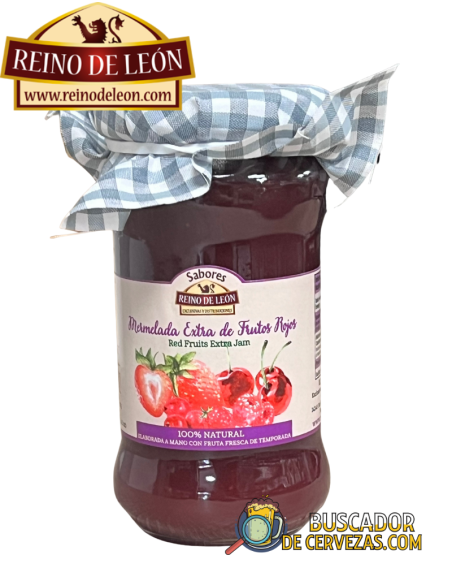 REINO DE LEÓN - MARMELADA DE FRUTOS ROJOS - 400g