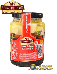 REINO DE LEÓN - QUEIJO EL ANDALUZ ROJO (16 unid.) - 420g