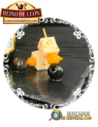 REINO DE LEÓN - PINCHOS DE QUESO EL ANDALUZ AMARILLO (16UD) - 420g