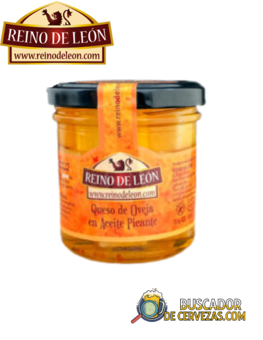 REINO DE LEÓN - QUEIJO DE OVELHA EM ÓLEO ESPECIAL - 155g
