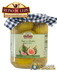 REINO DE LEÓN - HIGOS DE ALMÍBAR - 510g