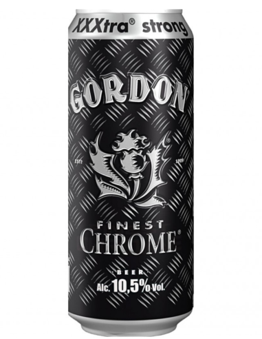 GORDON FINEST - CHROME - Belgian Golden Strong Ale 44cl. can