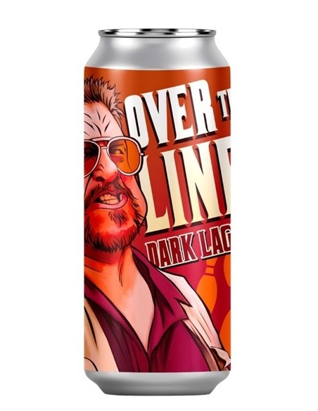 LA QUINCE - OVER THE LINE - Cerveja escura - Lata 44cl