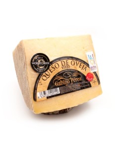 QUESOS GABINO PEREZ - CURADO OVEJA VIEJO LECHE CRUDA - Cuña 350 g. aprox.