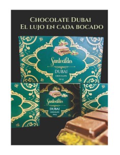 CHOCOLATES SANTOCILDES - CHOCOLATE DUBAI - 150g 2