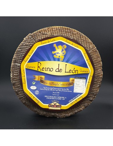 REINO DE LEÓN - QUESO OVEJA SEMICURADO MEZCLA - Cuña 250 g. aprox.