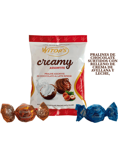 WITORS CREMONA - BOLINHAS DE CHOCOLATE RECHEADAS - 95g